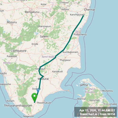 train 06154 map
