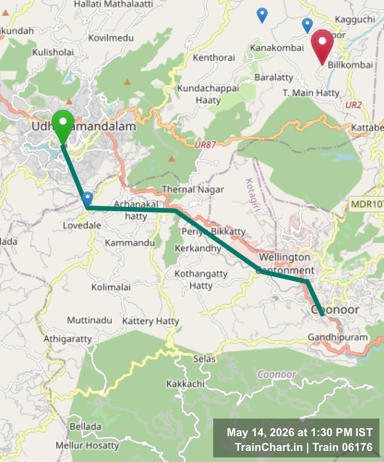 train 06176 map