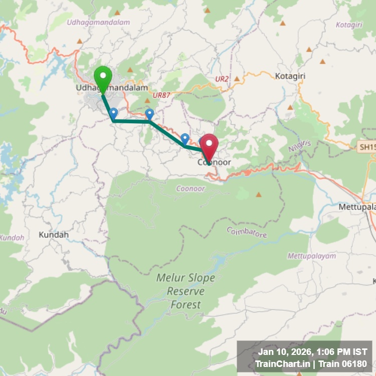 train 06180 map