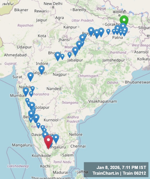 train 06212 map