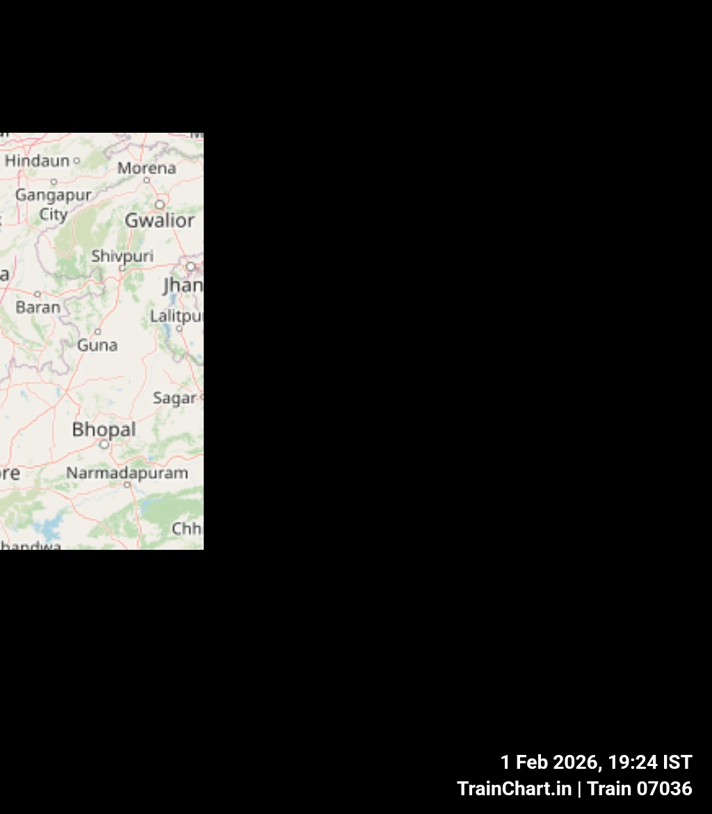train 07036 map