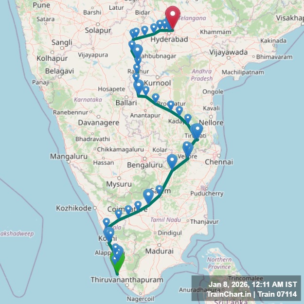 train 07114 map