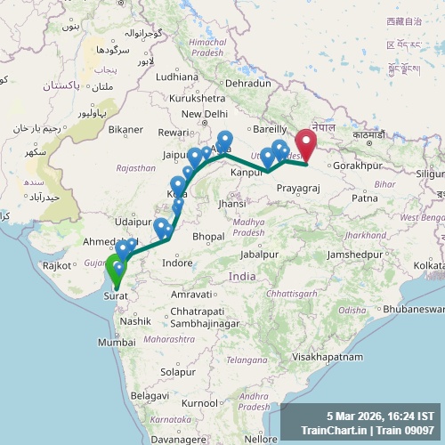 train 09097 map