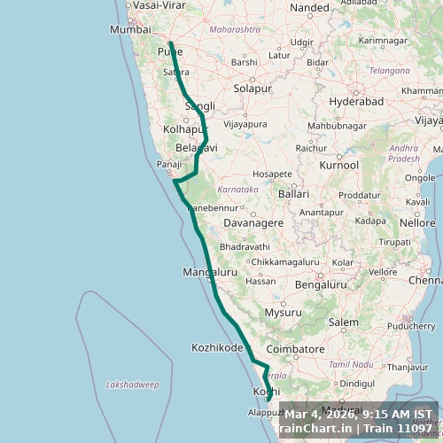 train 11097 map