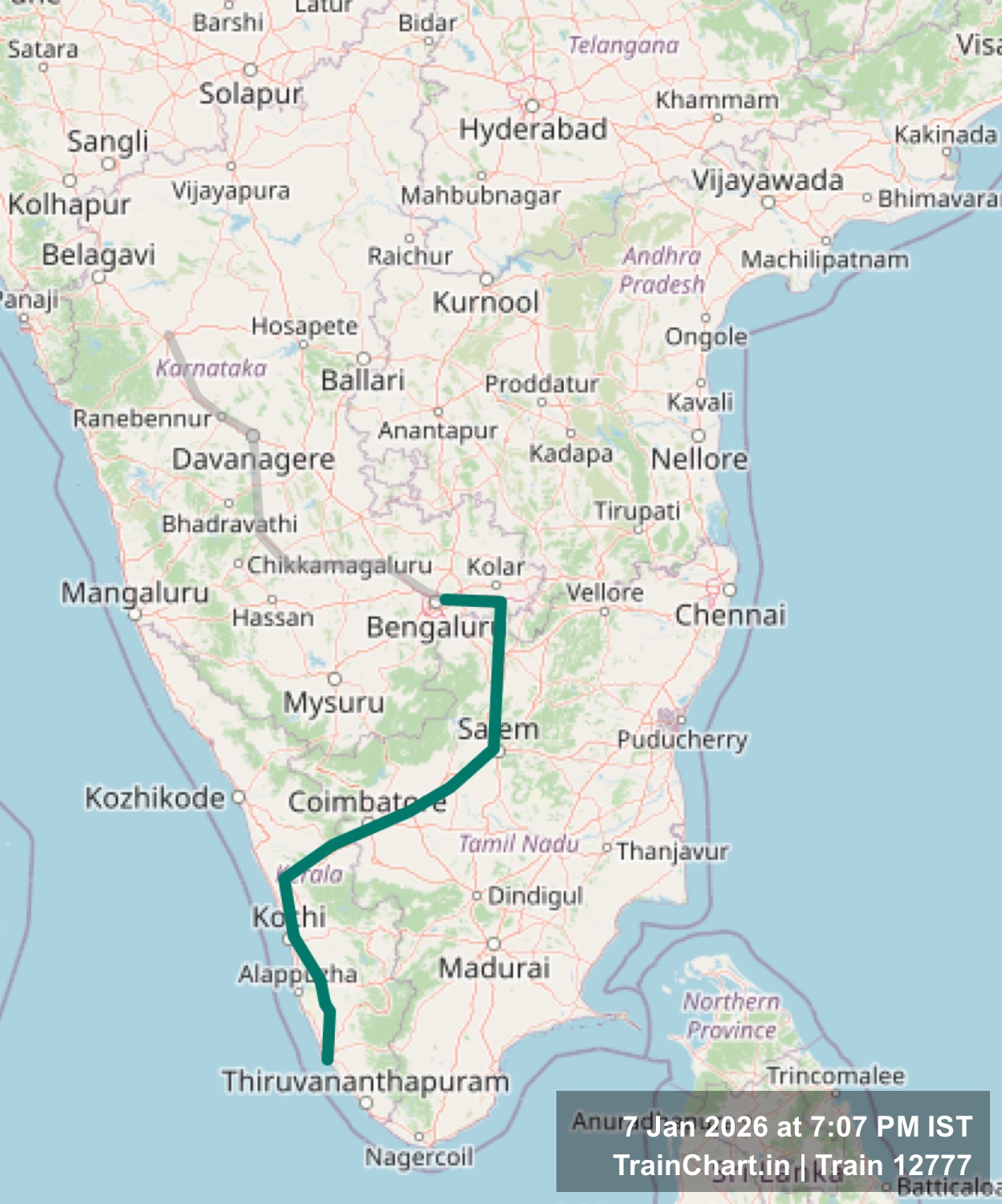 train 12777 map
