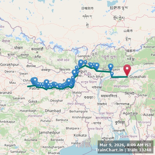 train 13248 map