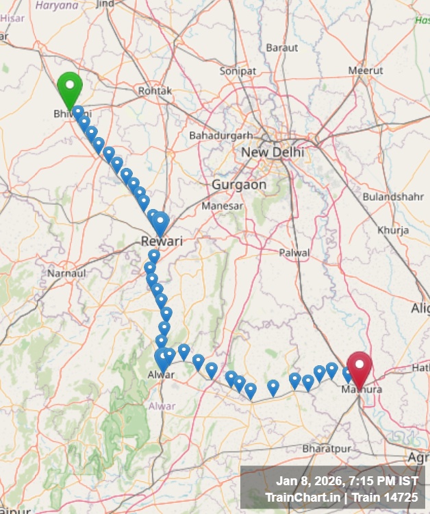 train 14725 map