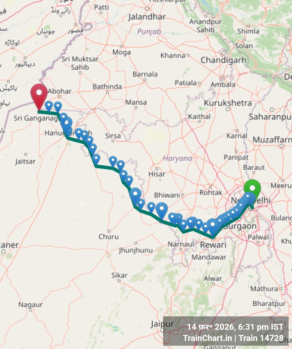 train 14728 map