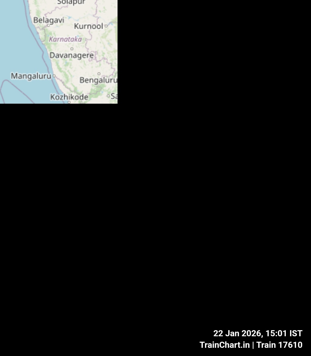 train 17610 map