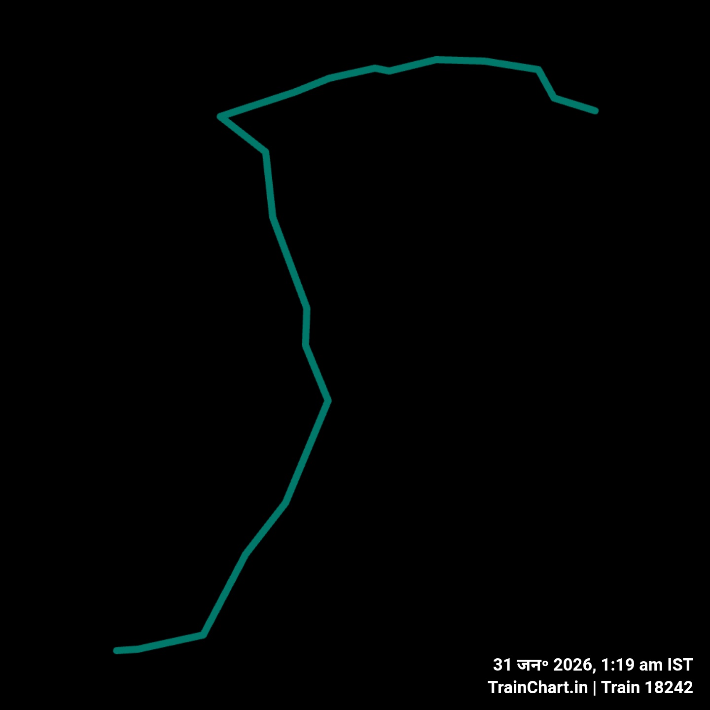 train 18242 map