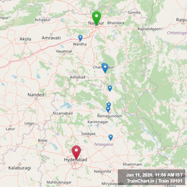 train 20101 map