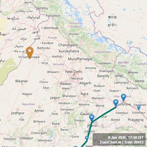 train 20413 map