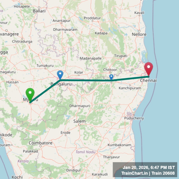 train 20608 map