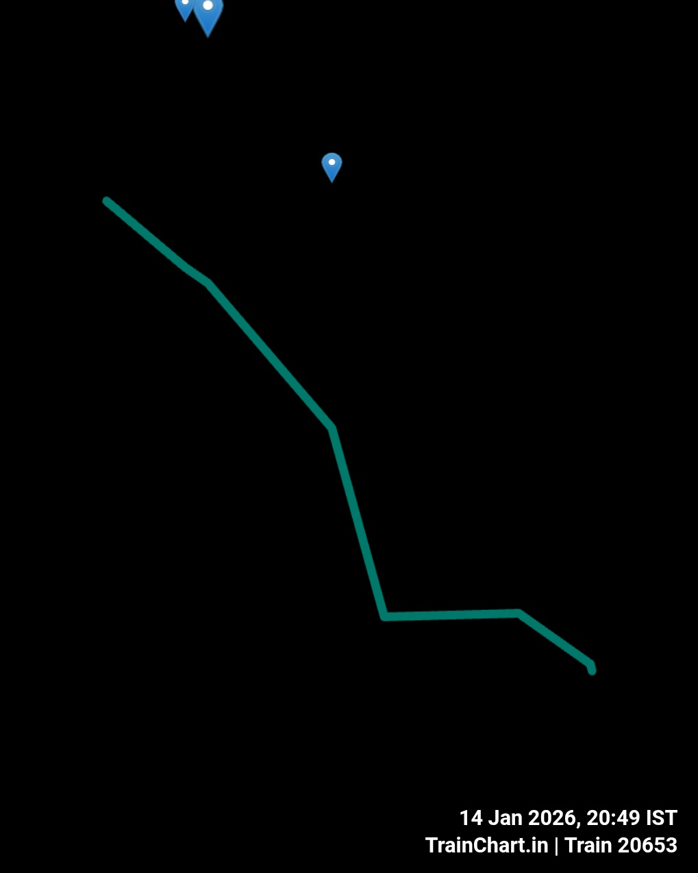 train 20653 map
