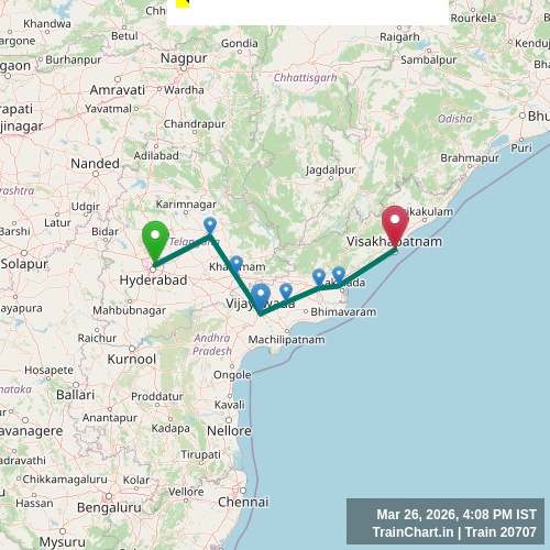 train 20707 map