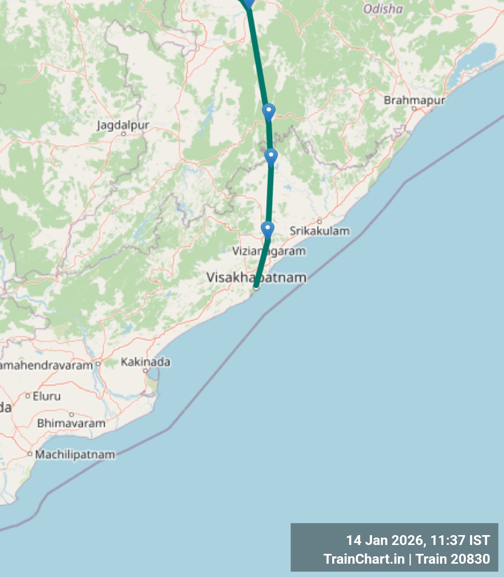 train 20830 map