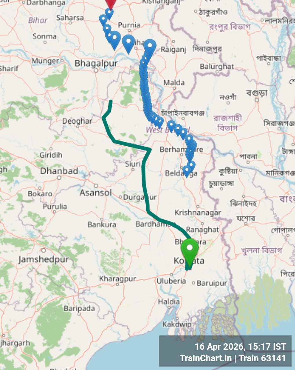 train 63141 map